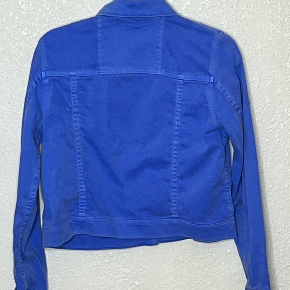 Michael Michael Kors Blue Jean Jacket Sz Med - Picture 3 of 6